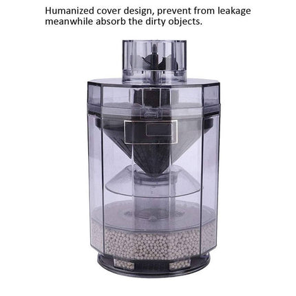 Aquarium Waste Suction Collector Filter with Bio Media