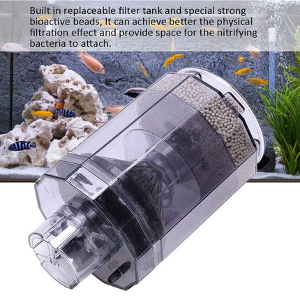 Aquarium Waste Suction Collector Filter with Bio Media