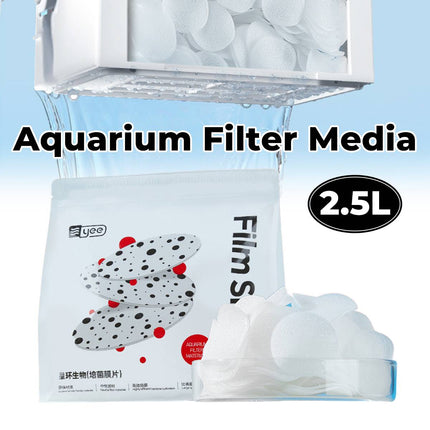 2.5L Aquarium Biofilm Filter Media Bacteria House for Fish Tank Fluidised Bed