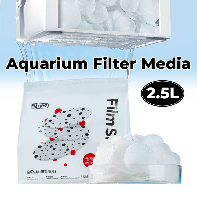 2.5L Aquarium Biofilm Filter Media Bacteria House for Fish Tank Fluidised Bed