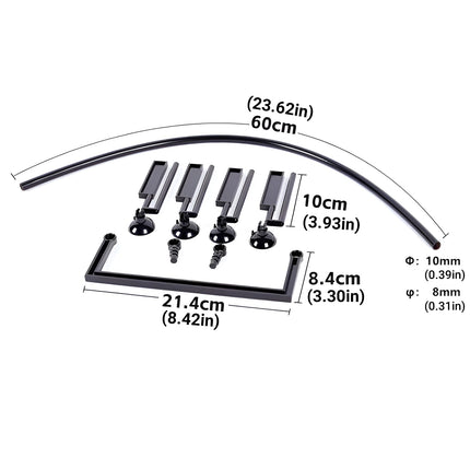 Fish Tank Floating Feeding Ring Aquarium Food Feeder Anti-Waste Fish Feeding Tool