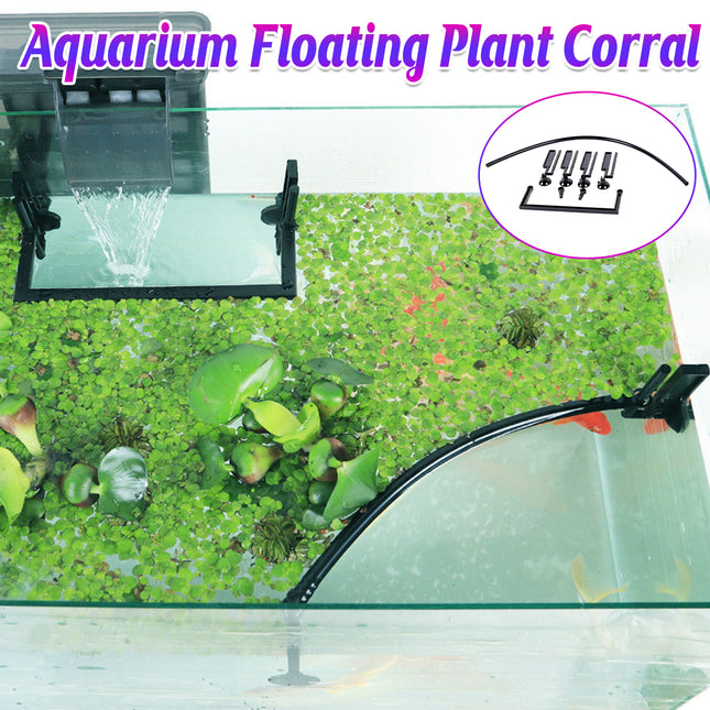 Fish Tank Floating Feeding Ring Aquarium Food Feeder Anti-Waste Fish Feeding Tool