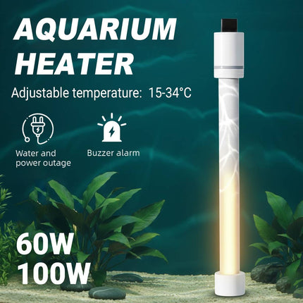 Aquarium Quartz Heater Rod Explosion Proof Constant Temperature 60W 100W