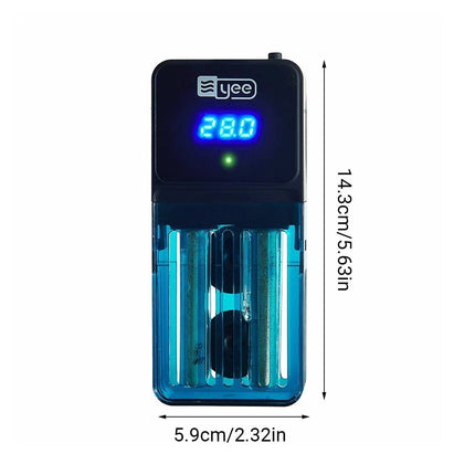 Submersible Aquarium Heater Rod PTC Digital Thermostat 25W 50W 100W