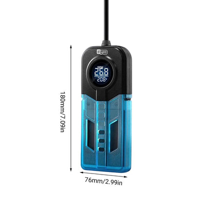 Titanium Aquarium Heater Rod 50W Digital Display Thermostat for Fish Tanks
