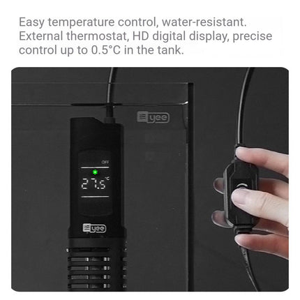 Explosion Proof Quartz Aquarium Heater Rod 50W 100W Digital Thermostat