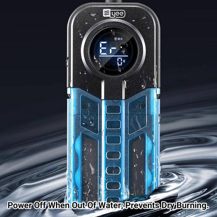 Titanium Aquarium Heater Rod 50W Digital Display Thermostat for Fish Tanks