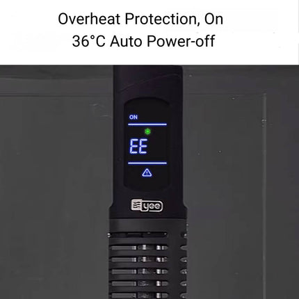 Explosion Proof Quartz Aquarium Heater Rod 50W 100W Digital Thermostat