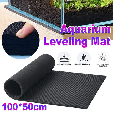 Aquarium Leveling Mat Non Slip Waterproof Thick for Fish Tank Stand Base Use