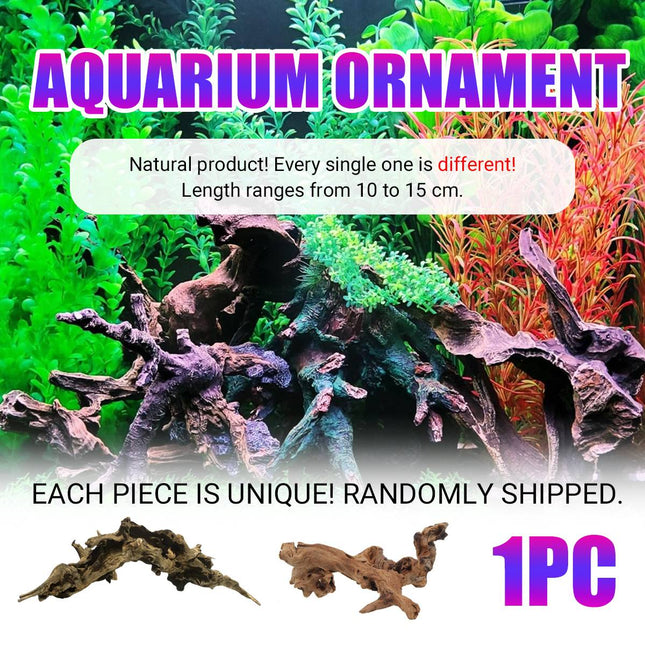 Natural Aquarium Driftwood Porous Shrimp Wood Fish Tank Aquascape Decoration