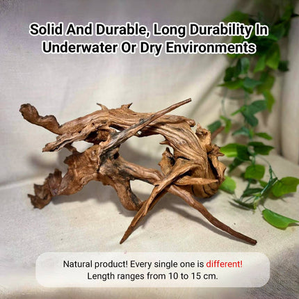 Natural Aquarium Driftwood Porous Shrimp Wood Fish Tank Aquascape Decoration
