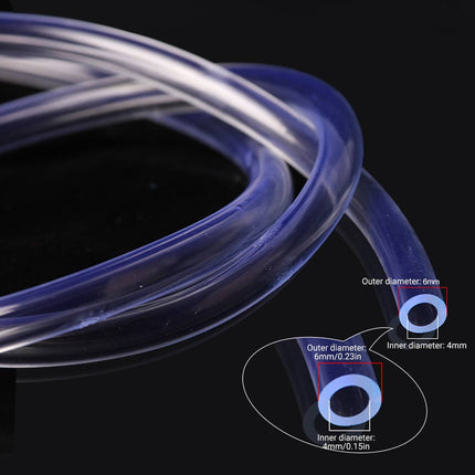6 Meter Aquarium Air Pump Tubing 6mm Flexible Hose with Accessory Kit