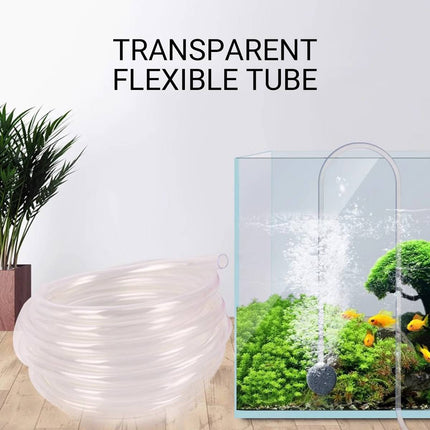 6 Meter Aquarium Air Pump Tubing 6mm Flexible Hose with Accessory Kit