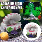 Fish Tank Aquascape Decoration Pearl Shell Ornament for Aquarium Landscape Decor