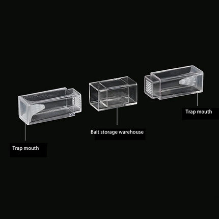 Aquarium Planaria Worm Catcher 17.5x3x3cm Transparent for Fish Tank Cleaning Use