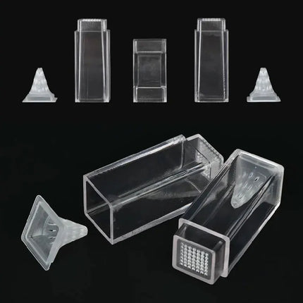 Aquarium Planaria Worm Catcher 17.5x3x3cm Transparent for Fish Tank Cleaning Use