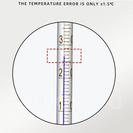Hang On Aquarium Glass Thermometer 10mm Rim