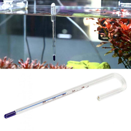 Hang On Aquarium Glass Thermometer 10mm Rim