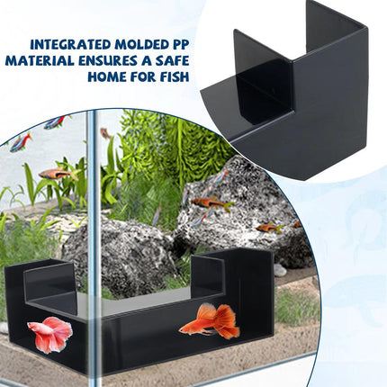 Fish Tank Landscaping Aquarium Underground Tunnel Decoration for Fish Habitat