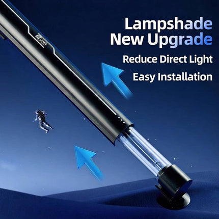Submersible UV Sterilizer Lamp with Shade Cover for Aquarium Fish Tank Algae