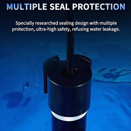 Submersible UV Sterilizer Lamp with Shade Cover for Aquarium Fish Tank Algae