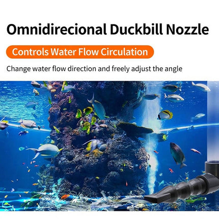 Adjustable Duckbill Aquarium Outlet Nozzles 5 Pack