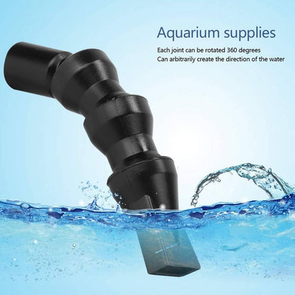 Adjustable Duckbill Aquarium Outlet Nozzles 5 Pack