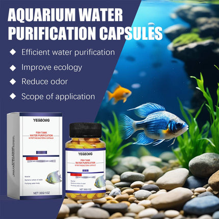 Aquarium Water Purification Capsules 30g Fish Tank