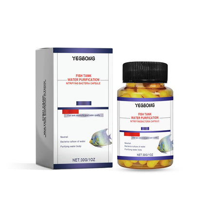 Aquarium Water Purification Capsules 30g Fish Tank