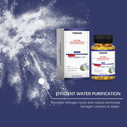 Aquarium Water Purification Capsules 30g Fish Tank