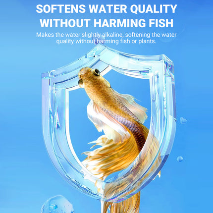 Aquarium Water Purifier Tablets 100 Pack Fish Tank Chlorine Remover