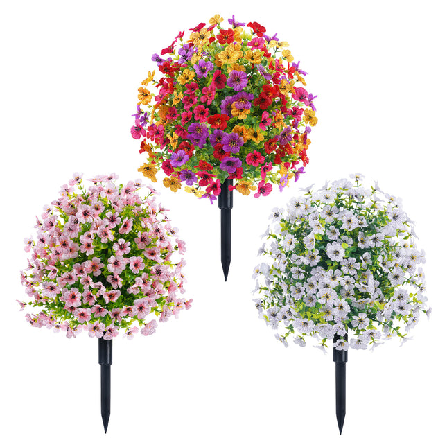 Artificial Flower Decor Durable Romantic 3 Options for Home Wedding Party Decor