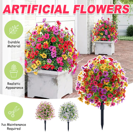 Artificial Flower Decor Durable Romantic 3 Options for Home Wedding Party Decor