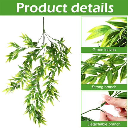 Artificial Reptile Terrarium Plant Leaves 70 to 80cm
