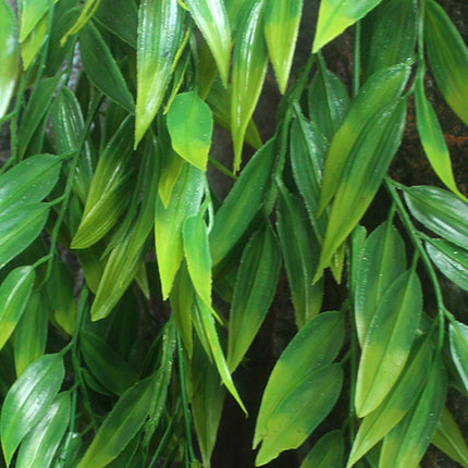 Artificial Reptile Terrarium Plant Leaves 70 to 80cm