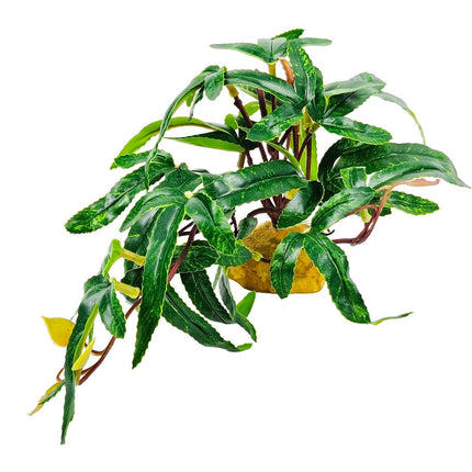 Artificial Plants Green Simulation Foliage for Pet Habitat Decoration Ornament