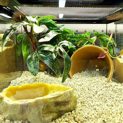 Artificial Plants Green Simulation Foliage for Pet Habitat Decoration Ornament