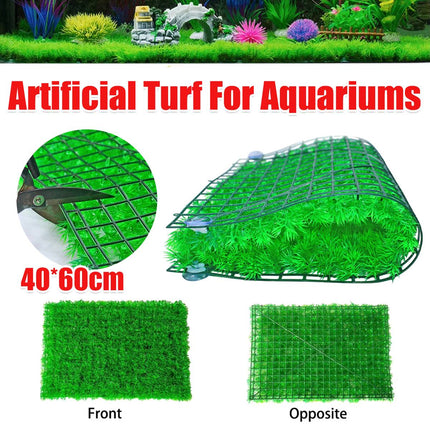 Artificial Grass Lawn Aquarium Landscaping Decoration Tank Synthetic Turf Mat