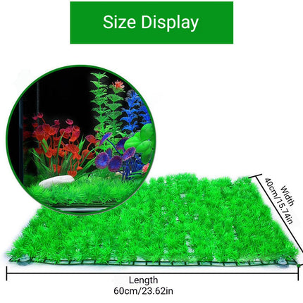Artificial Grass Lawn Aquarium Landscaping Decoration Tank Synthetic Turf Mat