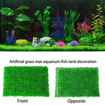 Artificial Grass Lawn Aquarium Landscaping Decoration Tank Synthetic Turf Mat