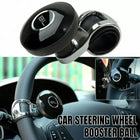 Universal Black Metal Steering Wheel Car Accessories Helper Grip Spinner Knob