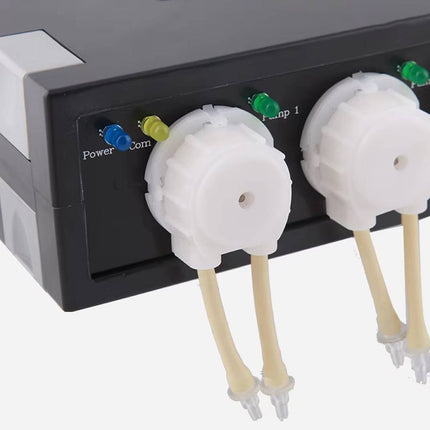 4 Head Auto Dosing Pump Aquarium Reef Coral Peristaltic Titration Timer Feeder