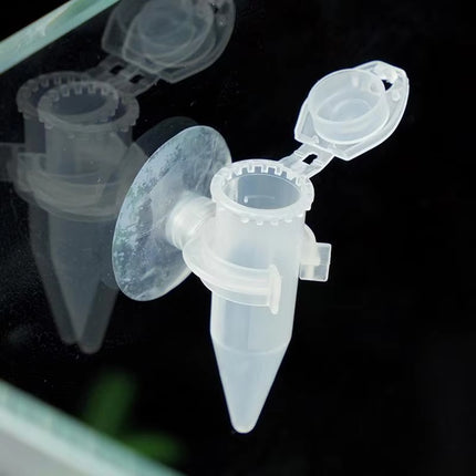 Automatic Fish Feeder Brine Shrimp Feeder Tank Wall-Mounted Easy Clean Durable