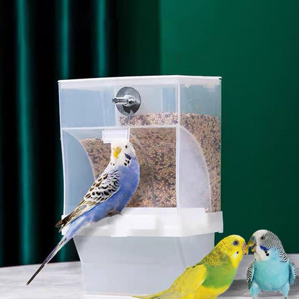1 pc Automatic Bird Feeder Bird Feeder Cage Accessories Automatic Feed Cage