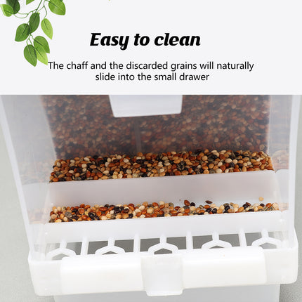 1 pc Automatic Bird Feeder Bird Feeder Cage Accessories Automatic Feed Cage