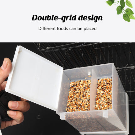 1 pc Automatic Bird Feeder Bird Feeder Cage Accessories Automatic Feed Cage