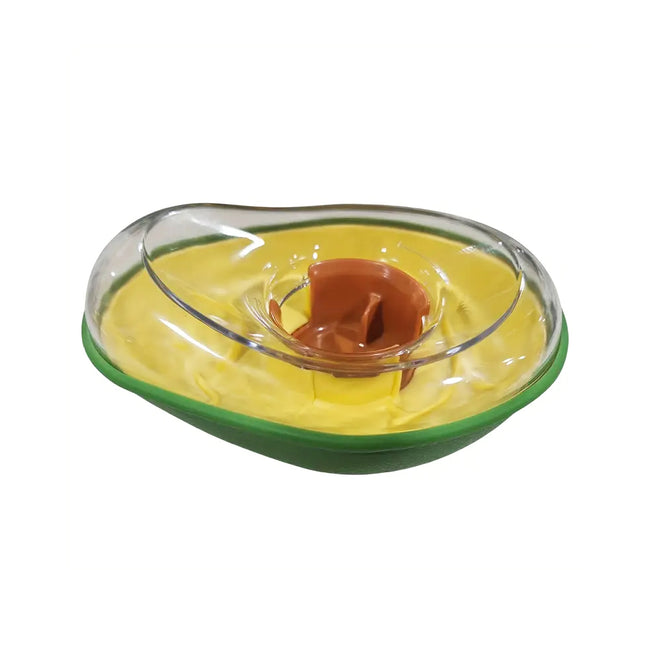 Avocado Shape Pet Feeder Toy Non Slip Durable Pet Supplies For Dogs Cats Use