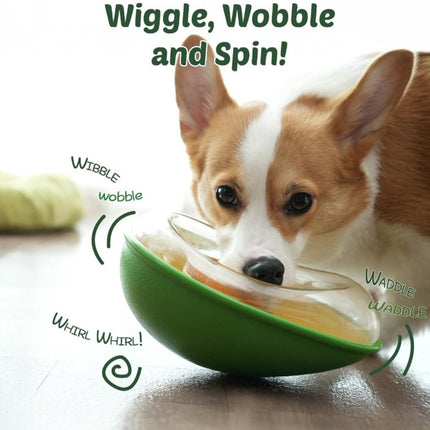 Avocado Shape Pet Feeder Toy Non Slip Durable Pet Supplies For Dogs Cats Use