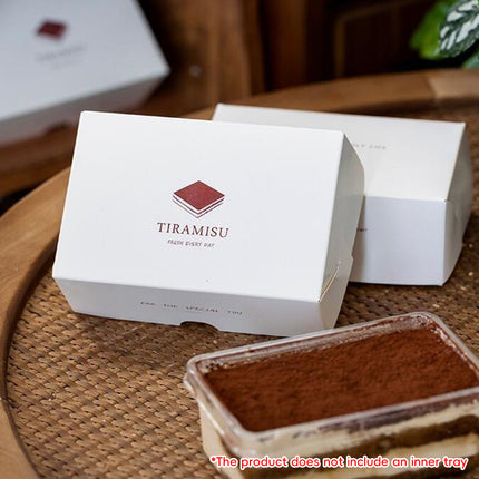 Western Dessert Presentation Box 50 Pack Tiramisu Bakery Gift Packaging Set