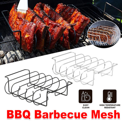 Barbecue Grill Net Outdoor BBQ Rack Cooking Basket Baking Tool Picnic Camping